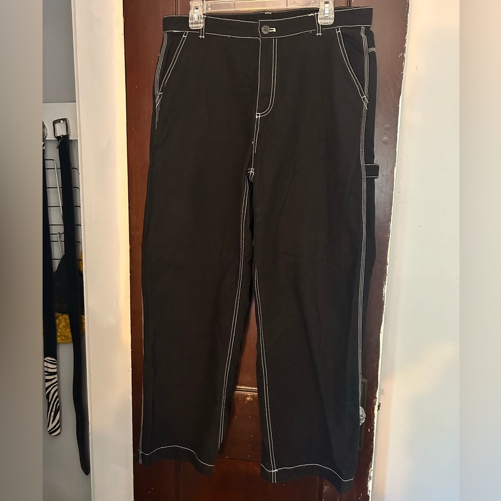GAP Black Wide Leg Pants - Picture 2 of 4